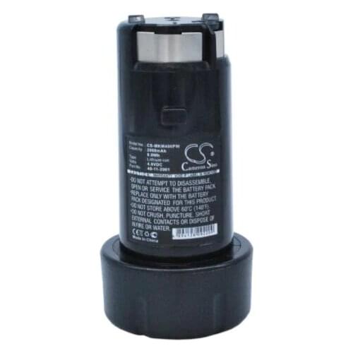 Cameron Sino 2000mAh battery for MILWAUKEE M4 M4 1/4" M4 4V 48-11-2001 Power Tools Battery