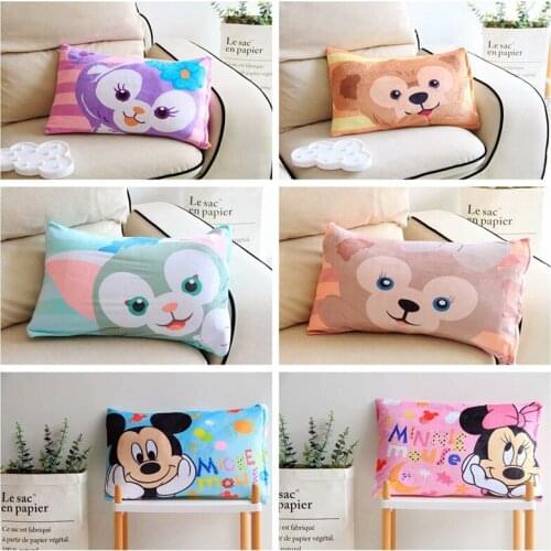 Disney cartoon childrens Pillowcases 1Pcs Cartoon Mickey Minnie Duffy Pillow Cover Decorative PillowsCase gifts 40x60cm