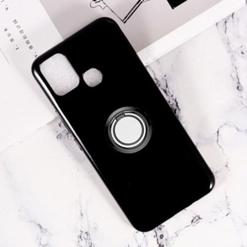 For Infinix Hot 10 Lite Hot1010 Lite Hot10Lite X657 X657C Back Ring Holder Bracket Phone Case Smartphone TPU Soft Silicone Cover