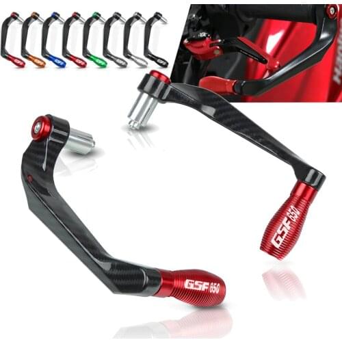 For Suzuki GSF 650 2005 2006 Bandit 2005 2006 Motorcycle 7/8" Handlebar Grips Guard Brake Clutch Levers Hand Guard Protector