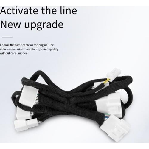 For TESLA MODEL 3 Interior Modification Accessories Audio Activation Upgrade Modification 8 Liters 14 Car Speaker Cable