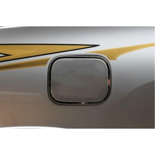 For Toyota RAV4 2009 2010 2011 2012 Fuel tank Cap Gas Box Cover Panel #304 Stainless Steel Car Styling Accessories
