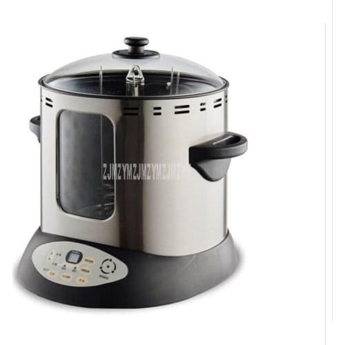 15L Electric Chicken Duck Roast Oven Household Smoke-free Full Automatic Electric Heating Meat Roasting Barbecue Oven Machine
