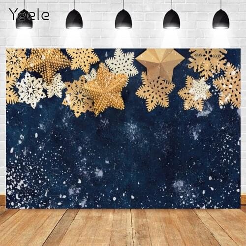 Yeele Photography Christmas Backdrop Photocall Glitter Stars Baby Pet Portrait Background Photo Studio Photographic Photozone