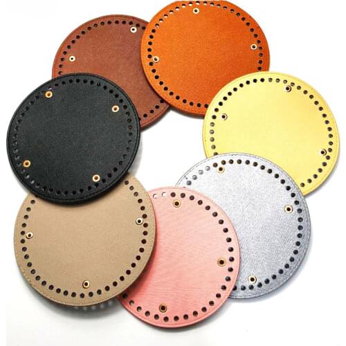 15cm Leather Bag Bottoms DIY Handmade Oval Long Bottom Bag Accessories for Knitting Bags handbag Crossbody Bags Bottom