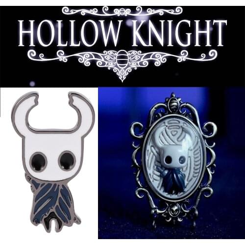 Cartoon Game Hollow Knight Enamel Pin Badge On Backpack Cute Pins Clothes Broche For Women Girl Schoolbag Cosplay Metal Jewelry