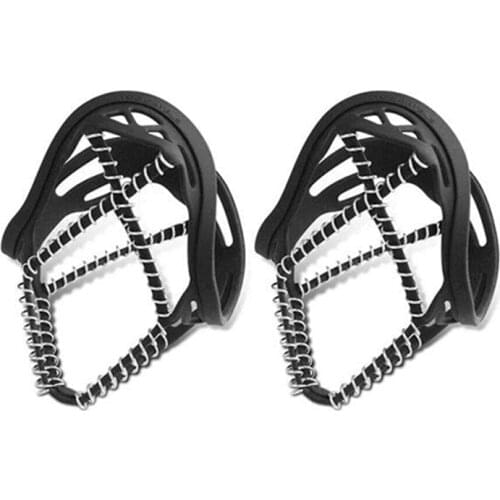 New Universal Non-Slip Ice Cleats Shoes for Adult Spikeless Coil Design for Ice Fishing Walking Snow Shoveling Running SCI88