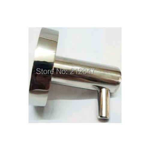 SUS304 Stainless Steel Wall Mounted Polished Single Robe Hook Hanger for Bathroom