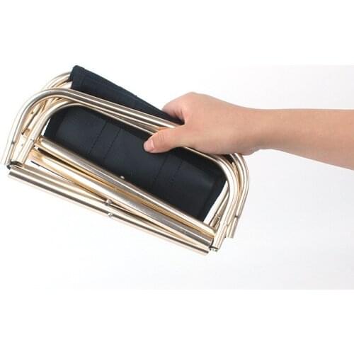 Outdoor folding chair portable mini adult barbecue chair fishing stool simple light train stool Mazza folding stool