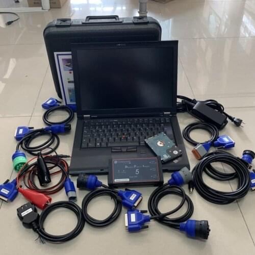 Universal Car Diagnostic Tool Dearborn Protocol Adapter 5 DPA5 Truck Auto Scanner T410 Laptop Software Installed HDD Allset