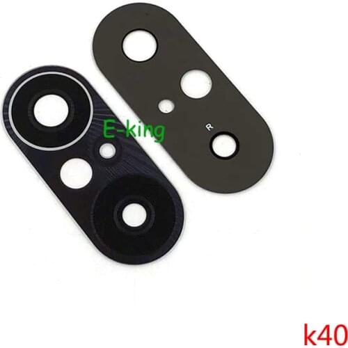100PCS For Xiaomi Redmi K40 Rear Back Camera Glass Lens Cover With Ahesive Sticker