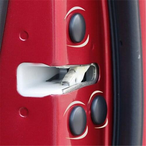 12 pcs. car Interior door lock screw protection cover for Mitsubishi ASX Outlander Lancer Evolution Pajero Eclipse Grandis FORTI