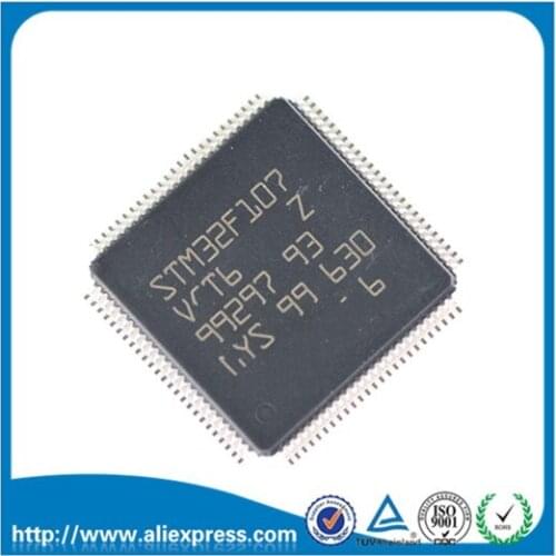 STM32F107VCT6 32-bit microcontrollers 256K LQFP-100 chip