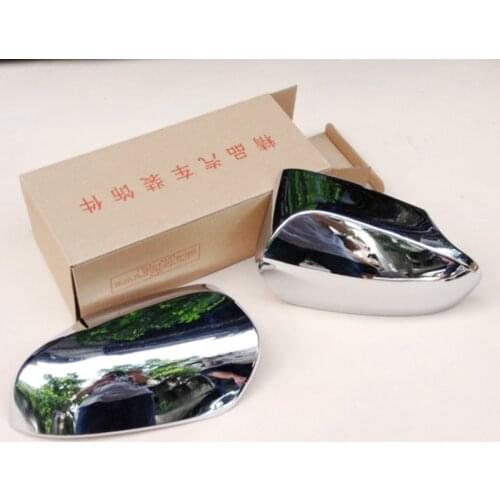 ABS Chrome For Toyota VERSO 2013 2014 2015 2016 2017 accessories Car rearview mirror cover trim car styling