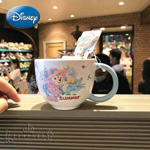 Disney Duffy Bear Shelliemay Cartoon Cute Ceramic Mug Mug Cute Coffee Mugs and Cups