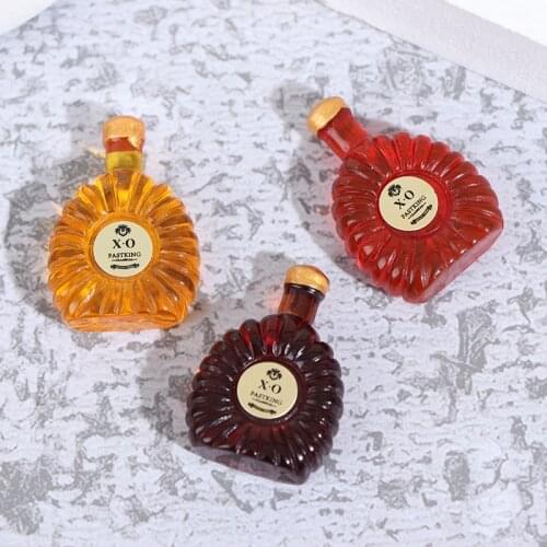 5pcs Mini Wine Bottles Model Dollhouse Miniature 1:12 For Doll House Decoration