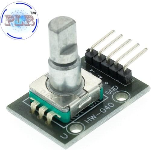 360 Degrees EC11 Rotary Encoder Module For Arduino Brick Sensor Switch PLR Development Board KY-040 With Pins
