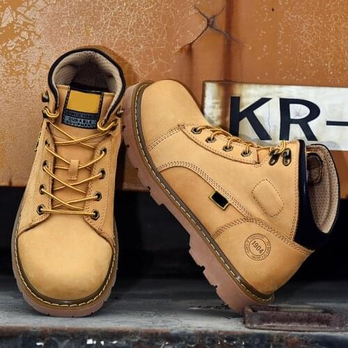 Lcxmnd Martin mens boots winter high top mens shoes