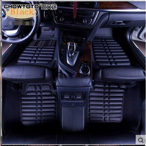 CHOWTOTO AA Custom Special Floor Mats For BMW 535Li Waterproof non-slip Durable Carpets For 535Li