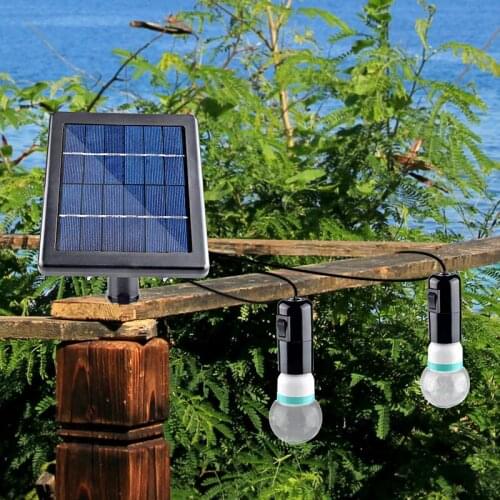 Waterproof Courtyard Lamps Led Solar Light Bulb Outdoor Solar Lamp Camping For Garden Domestic Lighting LED Lights