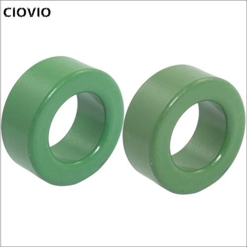 CIOVIO 10pcs 31x19x13mm Green Iron Toroid Ferrite Core Used Widely in Inductors Power Transformers Welding Transformers
