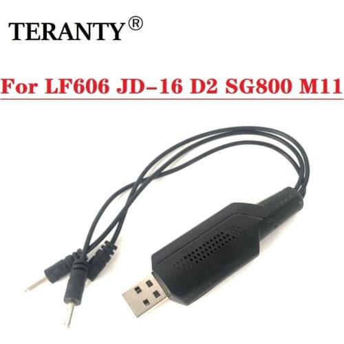 3.7V USB Charger FOR H47 H47wh E56 LF606 SG800 D2 JD-16 S606 M9 M11 HS160 Drone Battery Charger Units RC Quadcopter Spare Parts