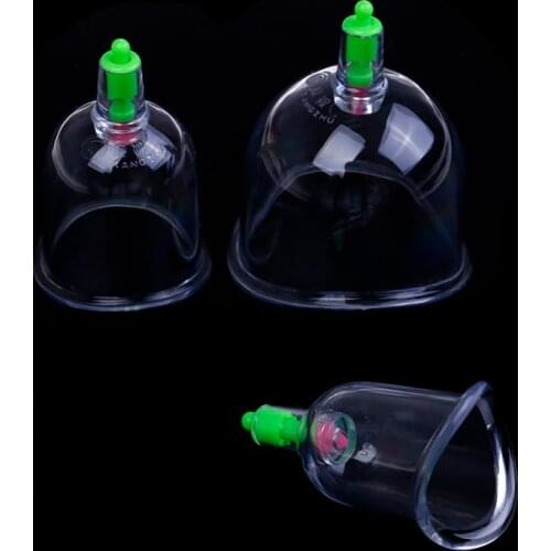 3PCS/Set U Curved Vacuum Cupping Traditional Chinese Cupping Suction Joint Cupping Therapy Joints Cups Acupuncture Massage