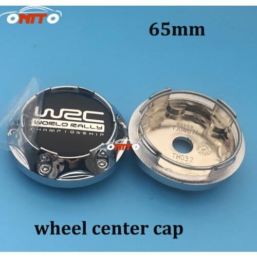 4pcs/set 2.56inch WRC Logo Sticker Emblem Car Wheel Center Cap Hub Caps 65mm Car Wheel Center Hub Cap Car Rim Emblem Badge