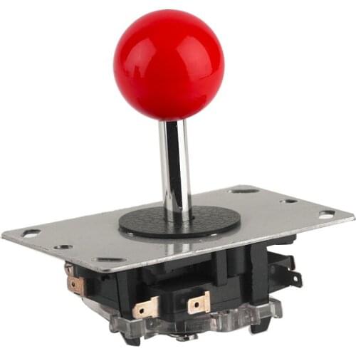Arcade joystick DIY Joystick Red Ball 4/8 Way Joystick Fighting Stick Parts for Game Arcade Very rugged construction