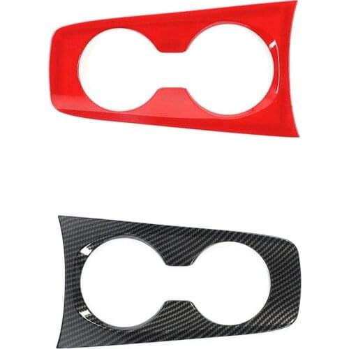 Car Water Cup Holder Cover Panel Trim Sticker ABS for Chevrolet Camaro 2010 2011 2012 2013 2014 2015