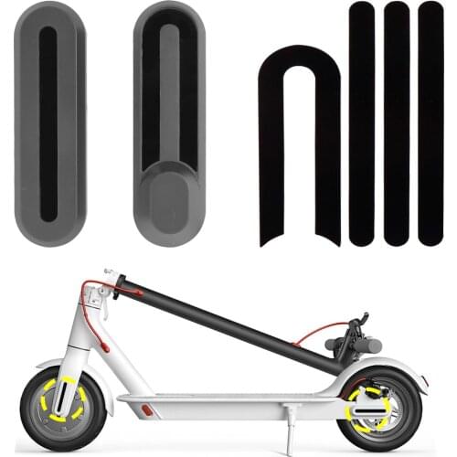 Support For Xiaomi Mijia M365 Pro Electric Scooter Front Rear Wheel Tyre Cover Hubs Protective Shell Case Sticker Accessories