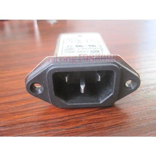 CW1D-10A-T Chassis Mount IEC 320 C14 Power Line EMI Filter AC 115V/250V 10A -YD