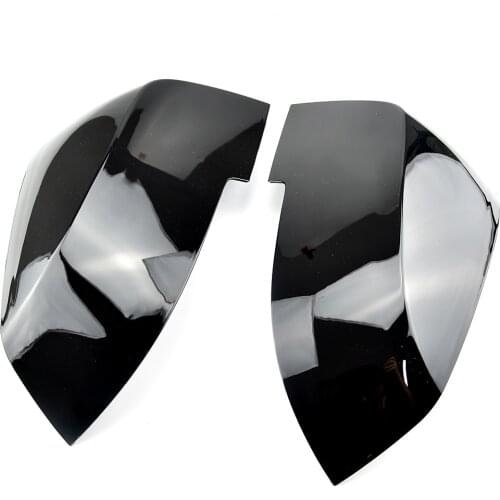 For Bmw F20 F21 F87 M2 F23 F30 F36 X1 E84 Gloss Black Side Mirror Cover Cap Rearview