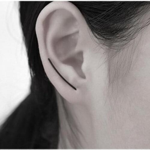 European And American Minimalism Minimalist Personality And Temperament Customized U-pin Earrings Women Jewelry Wholesale
