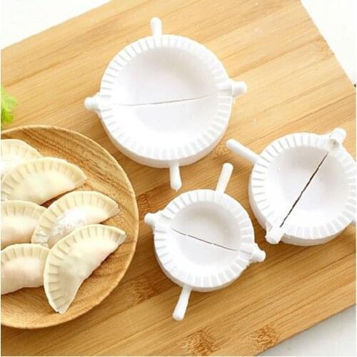 New 7cm/8cm/10cm Kitchen Dumpling Molds Plastic Dough Press Dumpling Pie Ravioli Mould Cooking Pastry Chinese Food Jiaozi Maker