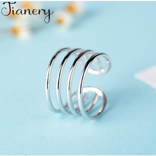 JIANERY Punk Vintage Multi-layer Rings For Women Men Engagement Rings Girls Party Gifts Anillos 2019