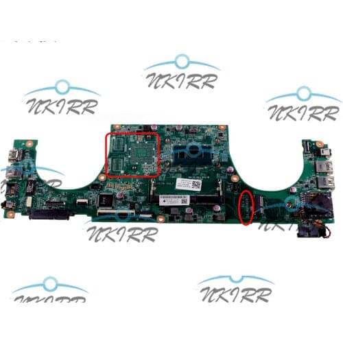 DAJW8GMB8C1 41VDN K4J00 041VDN 0K4J00 I3-4005U DDR3L motherboard for Dell Vostro 5480 V5480