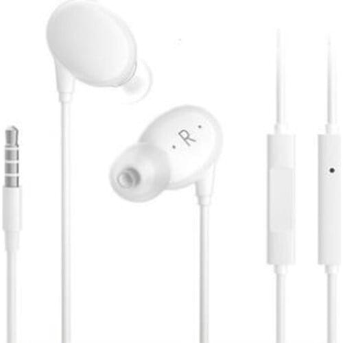 New 3.5mm Wired Controlled Earphone For Vivo X27 X23 X21 Z5 Z3 Z1 Y93 OPPO Universal White Half In-ear Headsets With Microphones
