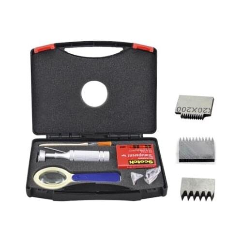 Manual Cross Adhesion Tester Cross-Cut Tester 1MM/2MM/3MM Blades With Magnifier