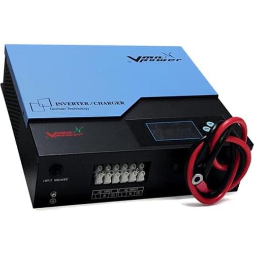 Vmaxpower 10000W 220V solar panels power inverter with battery charger portable micro 220v mini inverter