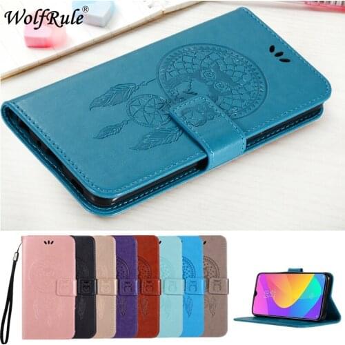 Wolfrule Case For Xiaomi Mi 9 Lite Case Owl Fashion Wallet Leather Phone Bag Case For Xiaomi Mi 9 Lite Cover Xiaomi Mi 9 Lite
