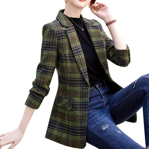 YUCHENSHANG Women's Blazers Blazers