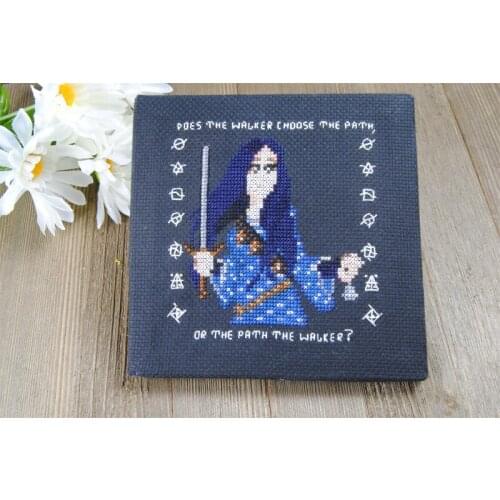 2020 Gold Collection Embroidery Sabriel Abhorsen Cross Stitch World with 100% Cotton Flosses & Free Shipping for Home Wall Decor