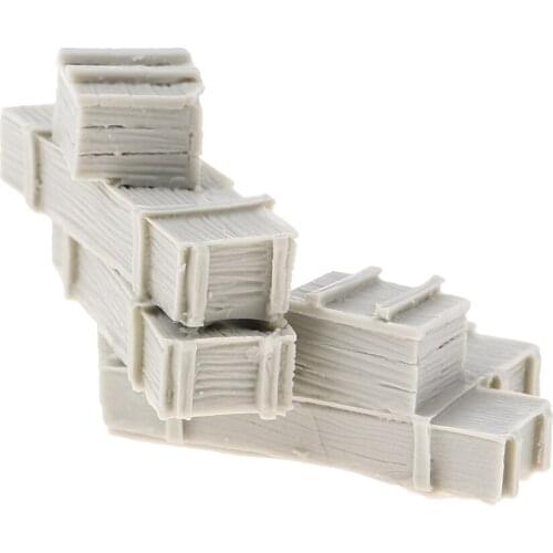 1/35 Universal WWII Wooden Crate - Paint By Yourself - 6pcs Resin Stowage