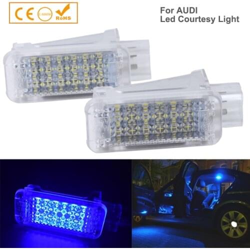 1 Set OEM Original Footwell Car Door Courtesy Trunk Light for A2 A3 S3 A4 B5 B6 B7 B8 S4 RS4 A5 S5 A6 S6 A8 S8 Q5 Q7 TT R8