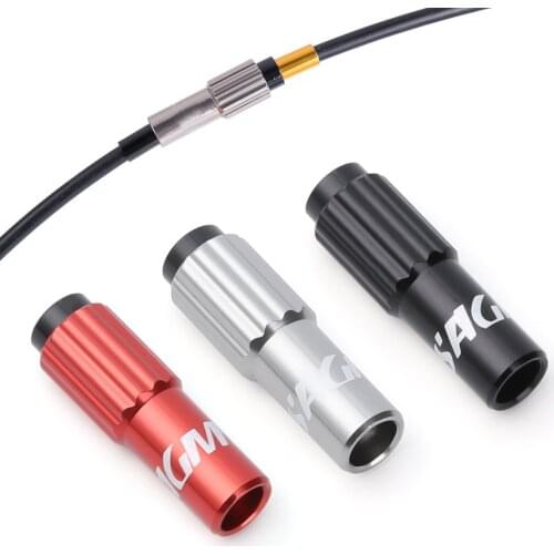 1PC MTB Bike Shift Regulator Bicycle Micro Adjustable Screws Brake Cable Gear Shift Connect Shifter Regulator Adjust Housing Cap