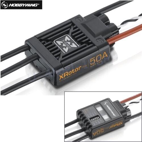 2pcs/Box Hobbywing XRotor Pro 50A 4-6S Brushless speed controller ESC Multi-Rotor Aircaft DIY For RC Drone Heli