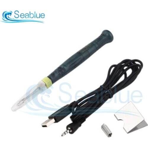 5V 8W USB Charging Soldering Iron Electric Soldering Irons Rapid Heating Tools With Soldering Stand For DIY Soldering Jobs