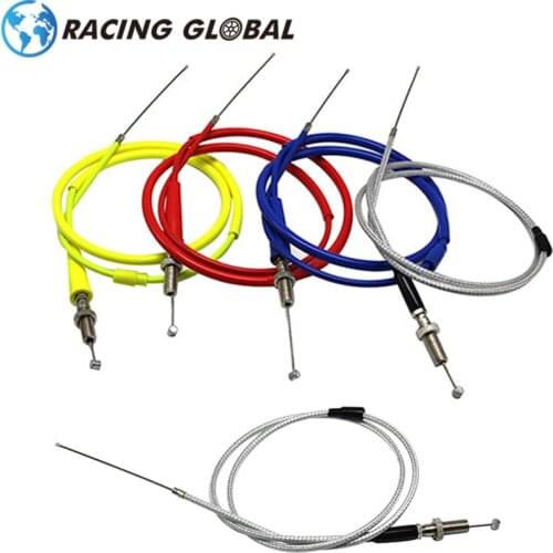 ALCON-Racing Throttle Clutch Line Cable Throttle Cable Rope Wire Line Fit On Racing Motor Carburetor Dirt Pit Bike 6 Colors