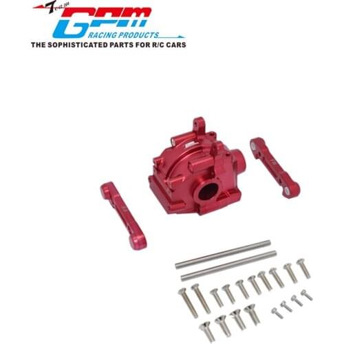 Aluminum front transmission gear box +hinge pins for LOSI 1/10 LASERNUT TENACITY ULTRA 4 ROCK rc car parts